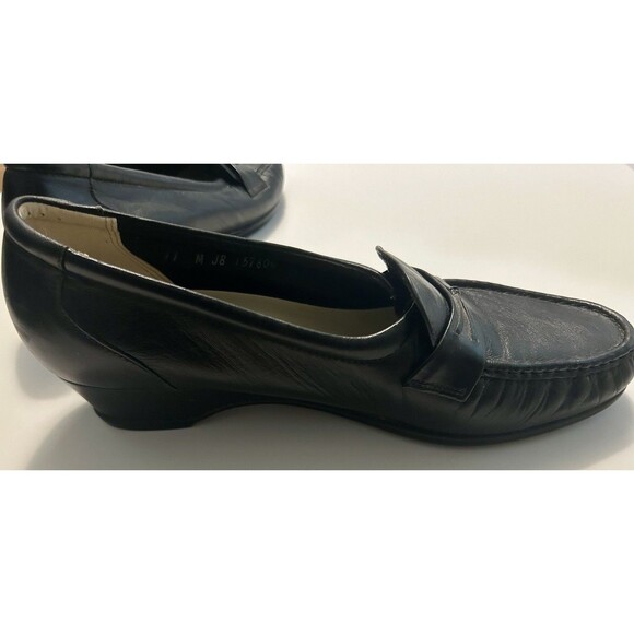 SAS Easier Dress Loafer Womens sz 11M Black USA Made Quality Durable Comfort - Picture 6 of 8